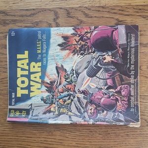 Vintage 60s Total War No. 2 Gold Key Comics Comic Book